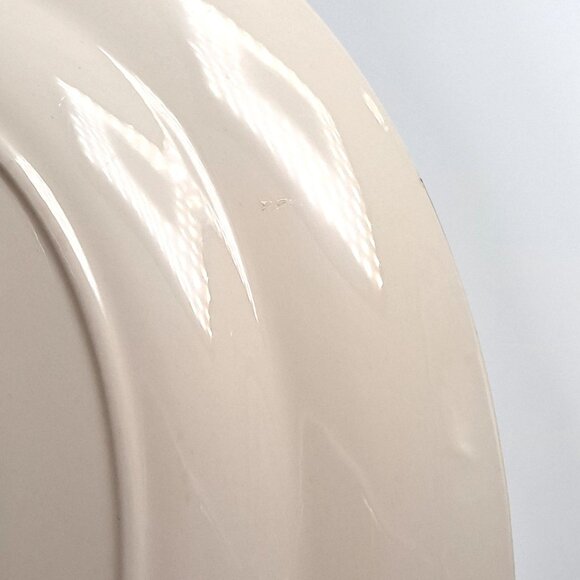 Homer Laughlin Eggshell Nautilus Large Floral Porcelain Platter 16 inch long - Picture 11 of 15